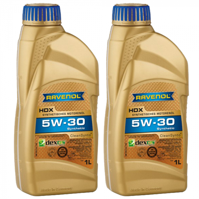 Pachet 2 litri ulei Ravenol HDX 5W30