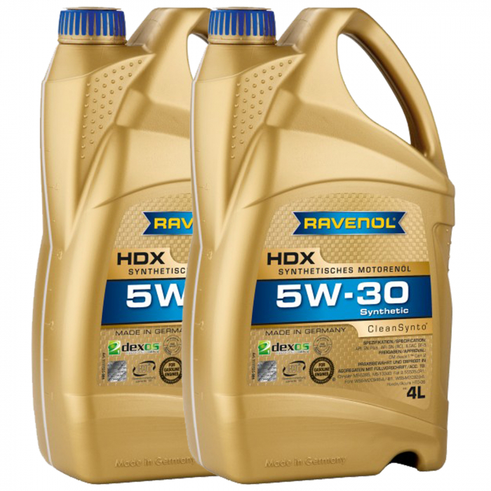 Pachet 8 litri ulei Ravenol HDX 5W30