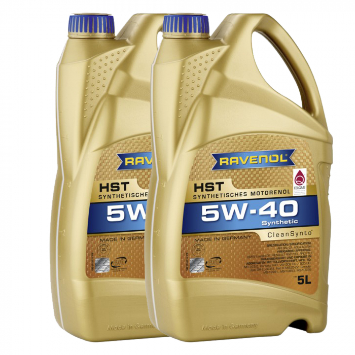 Pachet 10 litri ulei Ravenol HST 5W40
