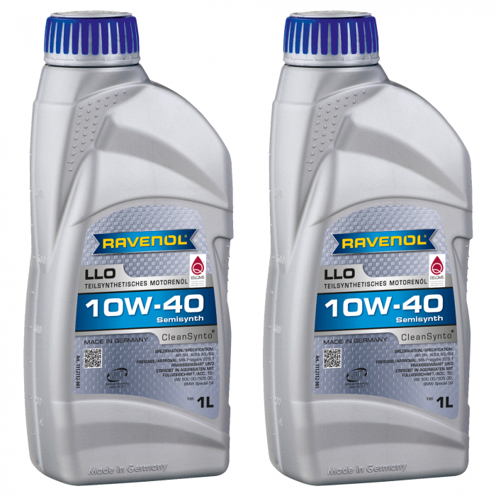 Pachet 2 Litri ulei Ravenol LLO 10W40