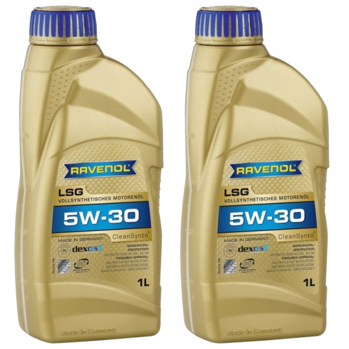 Pachet 2 litri ulei Ravenol Longlife LSG 5W30
