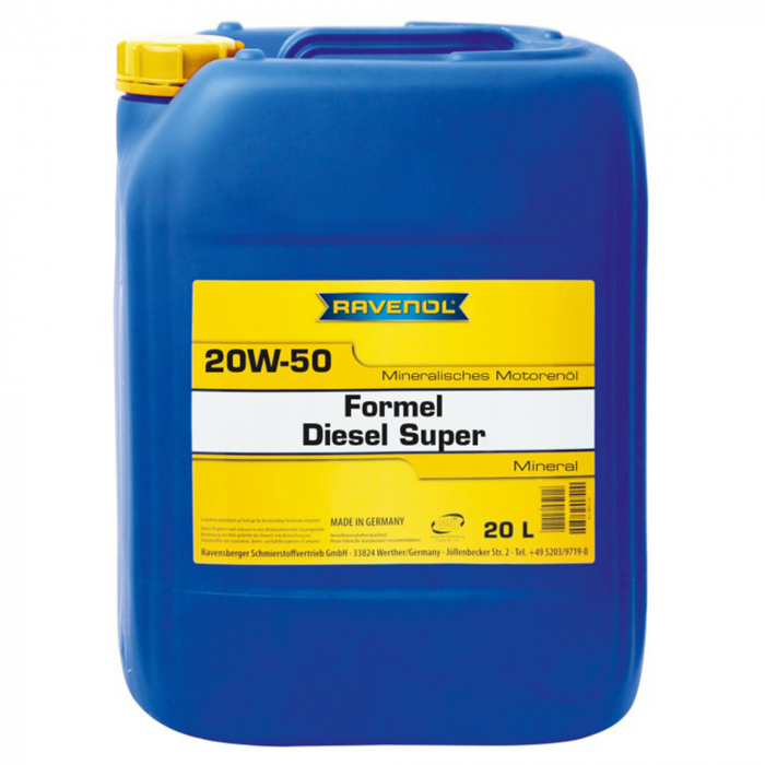 Ulei Ravenol Formel Diesel Super 20W50 20 litri