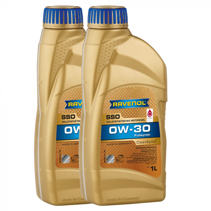 Pachet 2 litri ulei Ravenol SSO USVO 0W30
