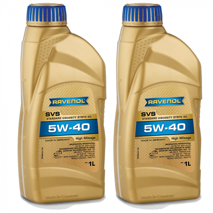 Pachet 2 litri ulei Ravenol SVS 5W40