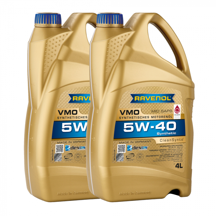 Pachet 8 litri Ulei Ravenol VMO 5W40 4 litri
