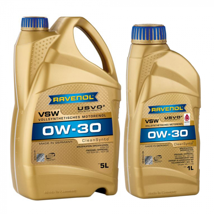 Pachet 6 litri Ulei Ravenol VSW USVO 0W30