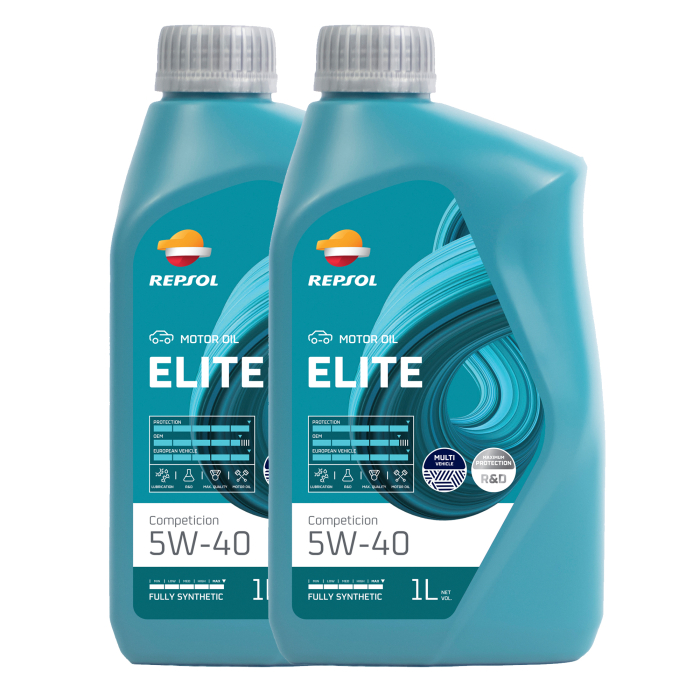 Pachet 2 litri Ulei Repsol Elite Competition 5W40