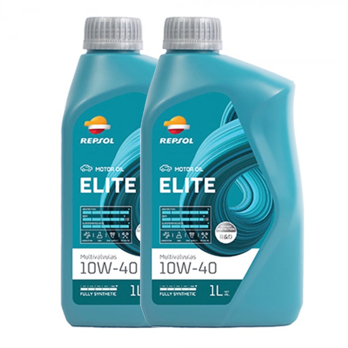 Pachet 2 litri Ulei Repsol Elite Multivalvulas 10W40