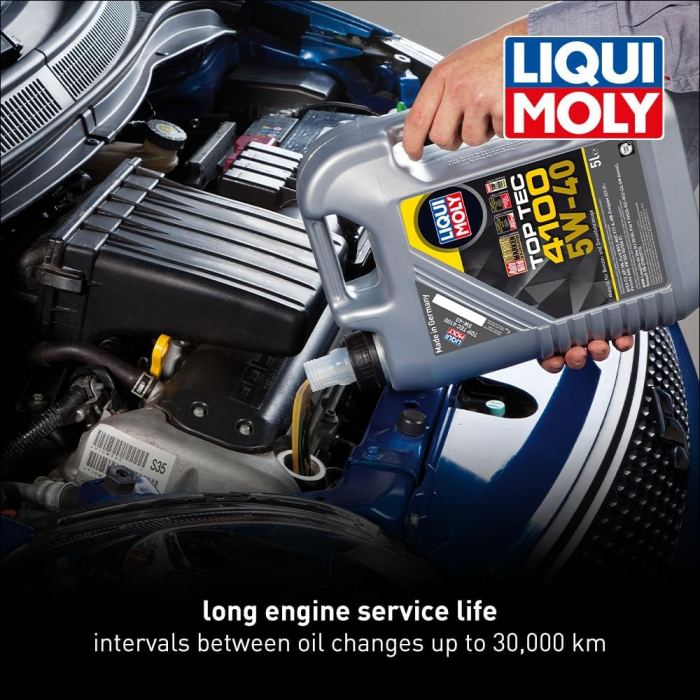 Ulei sintetic Liqui Moly Top Tec 4100 5W40 5 litri [3]