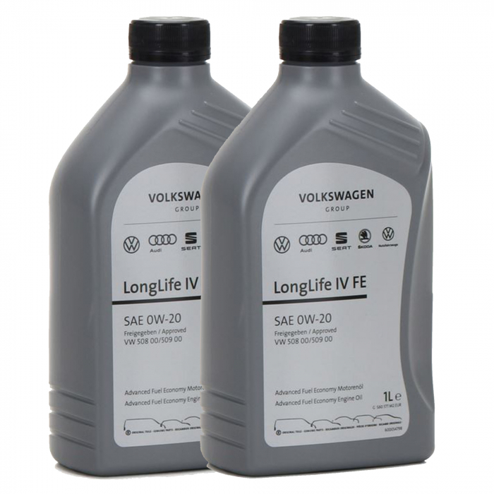 Pachet 2 litri Ulei Volkswagen LongLife IV FE VW 508 509 0W20