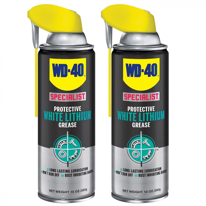 Pachet 2 x Vaselina WD40 pe baza de litiu Specialist White Lithium 400 ml