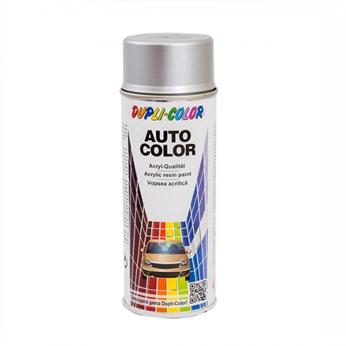 Vopsea spray auto  Dupli Color gri platina metalizata 350ml