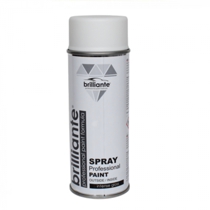 Vopsea Spray Brilliante Alb Clasic Mat RAL9003 400 ml