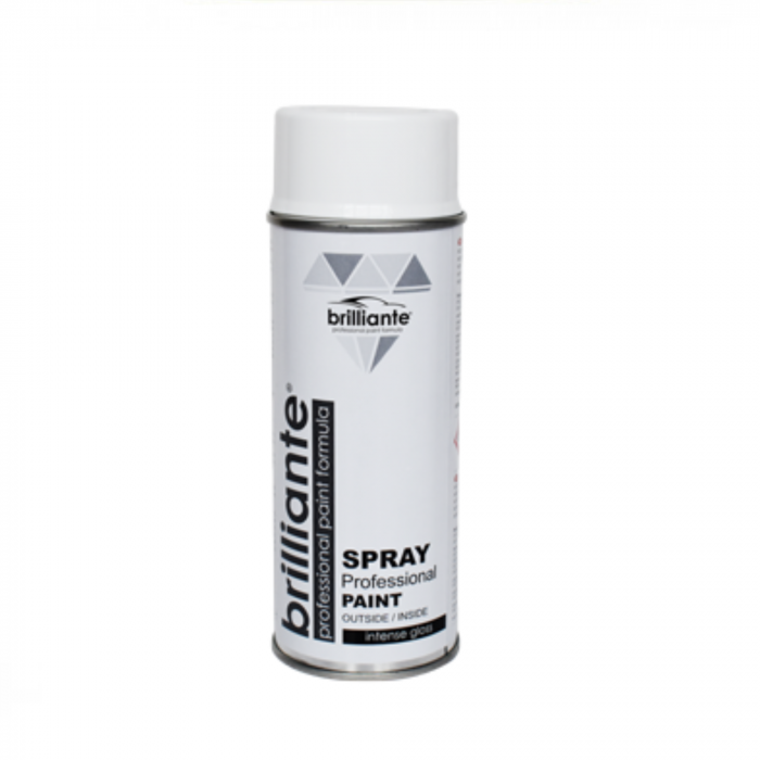 Vopsea Spray Brilliante Alb Clasic Lucios RAL 9003 400 ml
