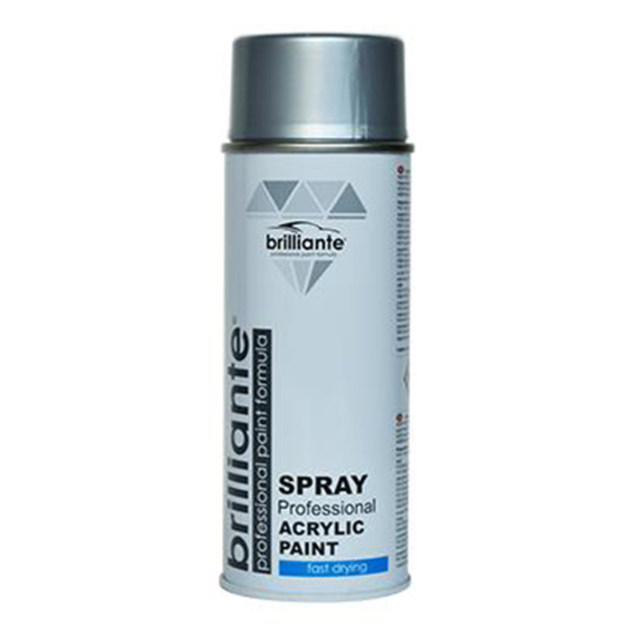 Vopsea spray Brilliante RAL 900 Aluminiu White 400 ml