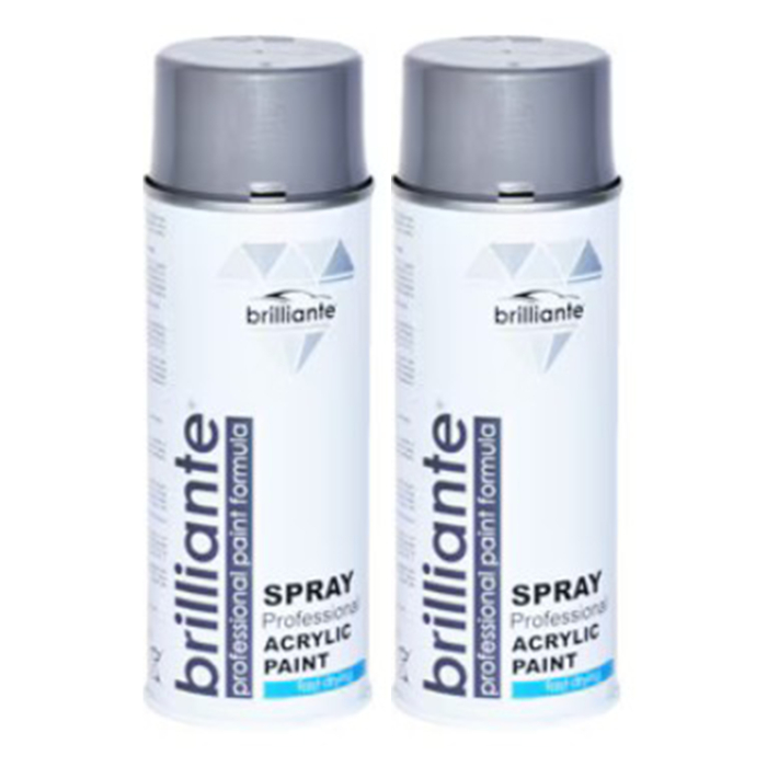 Pachet 2 x Vopsea spray Brilliante RAL 7000 Gri Vaio Ral 400 ml