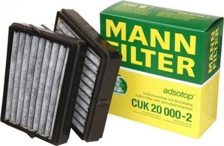 Set 2 filtre habitaclu Carbon Activ Mann pentru Mercedes-Benz C-Class, CLK [1]