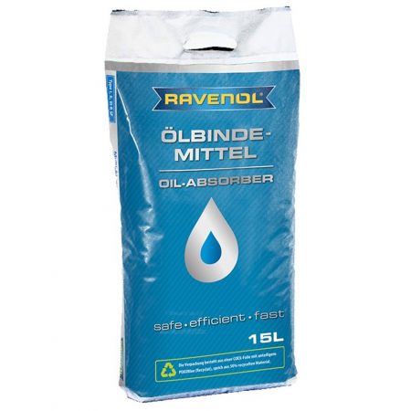 Reparatii si Echipamente Auto - Granule absorbante de ulei Ravenol Oil-Absorber 15 litri