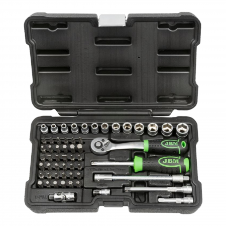 Branduri - Trusa de tubulare hexagonale JBM cu 56 de piese