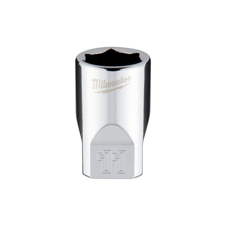 Reparatii si Echipamente Auto - Cheie tubulară scurtă Milwaukee 11 mm (Prindere 1/4", Sistem Metric)