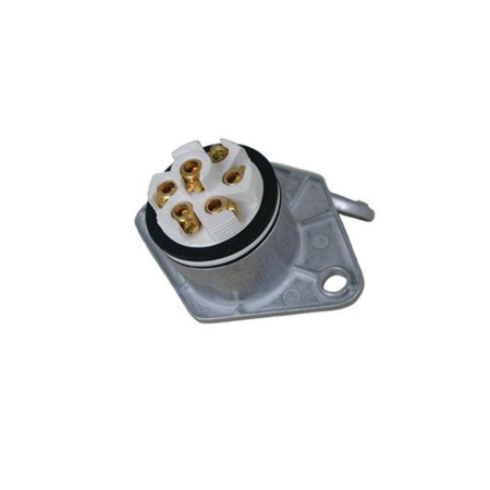 Priză 7 Poli Vignal - 24V, Mufă Tip S (ISO 3731, Corp Metalic) [1]