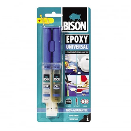 Adeziv Bison Epoxidic bicomponent universal 2 x 12 ml