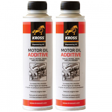 Pachete cu pret redus - Pachet 2 x Aditiv Auto Kross pentru reducere zgomot si consum ulei Diesel, Benzina sau GPL 250 ml