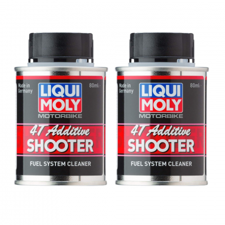 Aditivi Auto - Pachet 2 Aditiv Liqui Moly benzină Motorbike 4T Shooter 80 ml