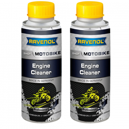 Aditivi Auto - Pachet 2 x aditiv Ravenol Motobike Engine Cleaner Shot 100 ml