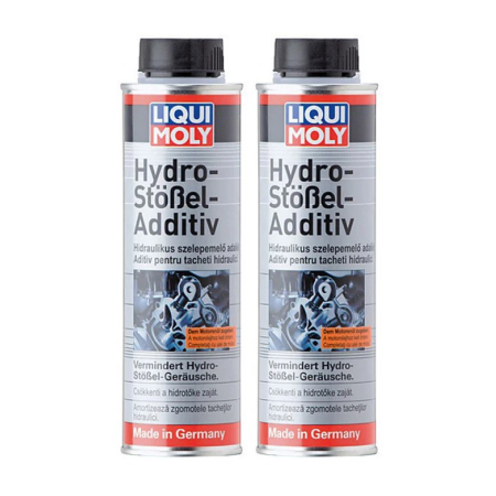 Pachete - Pachet 2 x Aditiv Ulei Liqui Moly Hydro Stossel 300 ml - Soluție Zgomot Tacheți Hidraulici (Benzină/Diesel)