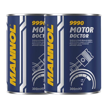 Branduri - Pachet 2 x Aditiv Ulei MANNOL 9990 - Stabilizator Vâscozitate (Reduce Consumul de Ulei), 300 ml