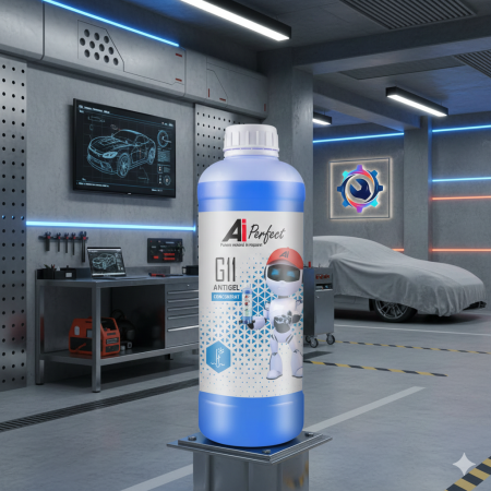 Pachet 2 litri Antigel Concentrat AiPerfect G11 Silicat (VW TL 774-C, Culoare Albastru) [1]