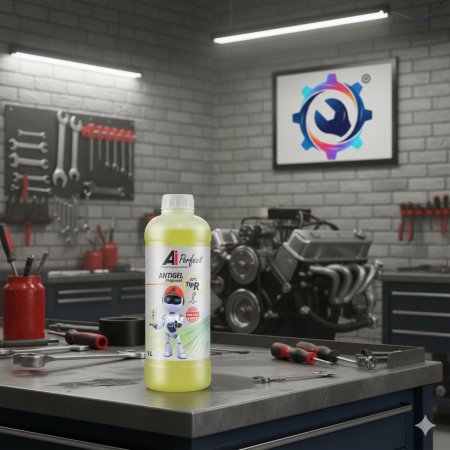 Antigel AiPerfect TIP R - 1 Litru, Gata Preparat până la -35 grade C (OAT, Galben) [1]