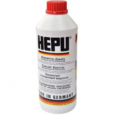 Branduri - Antigel concentrat Hepu G12 rosu 1.5 litri