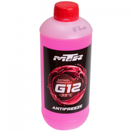 Branduri - Antigel preparat MTR G12 rosu 1 litru