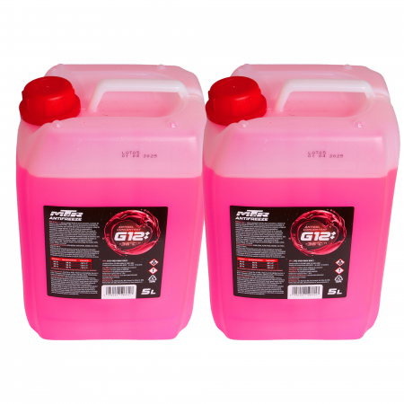 Antigel - Pachet 10 litri antigel concentrat MTR G12++ heavy duty rosu