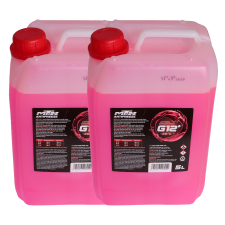 Antigel - Pachet 10 litri antigel concentrat MTR G12+ rosu