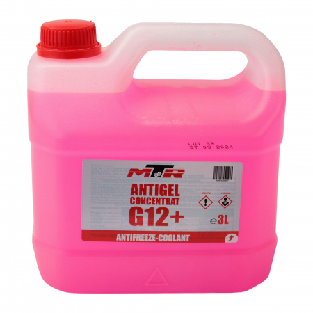 Antigel - Antigel concentrat MTR G12+ rosu 3 litri