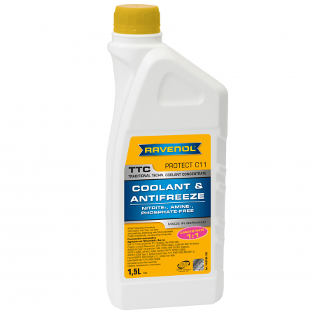 Branduri - Antigel Concentrat Ravenol C11 TTC Trad. Techn. galben 1.5 litri