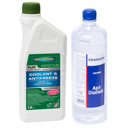Branduri - Antigel concentrat Ravenol HJC Protect FL22 verde 1.5 litri