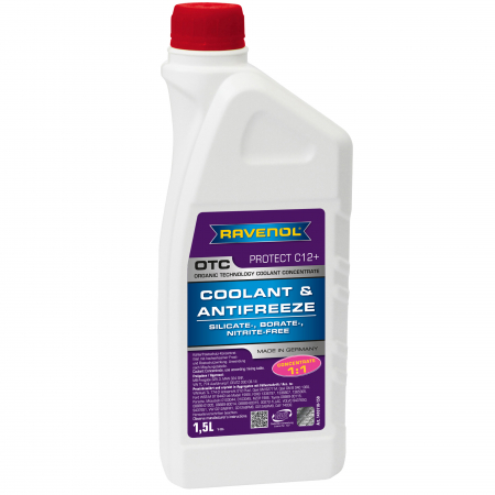 Branduri - Antigel concentrat Ravenol OTC rosu 1.5 litri