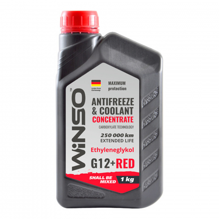 Antigel - Antigel concentrat Winso G12+ rosu 1 litru