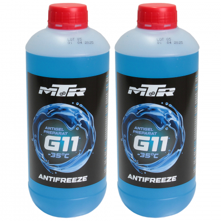 Branduri - Pachet 2 litri antigel diluat MTR G11 albastru