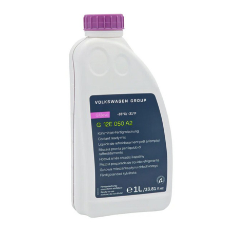 Branduri - Antigel Original VW G12evo Ready Mix, 1 Litru, Protectie -35°C, Cod G12E050A2, Inlocuieste G12 / G13, Gata de Utilizare