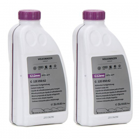 Pachet 2 litri Antigel G12 roz VW TL 774-L preparat -35 grade