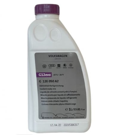 Uleiuri si Lichide - Antigel G12 roz VW TL 774-L preparat -35 grade 1 litru