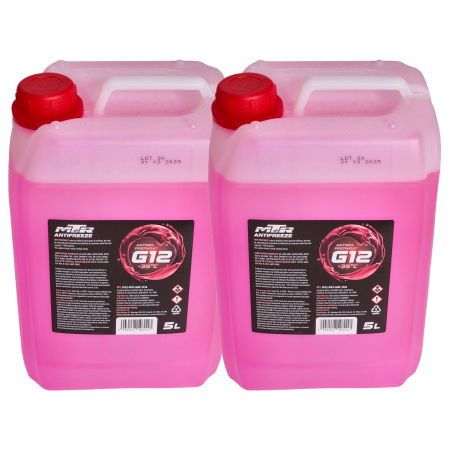 Pachete cu pret redus - Pachet 10 litri antigel preparat MTR G12 rosu
