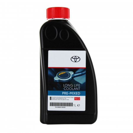 Branduri - Antigel Toyota Long Life Coolant gata preparat rosu 1 litru