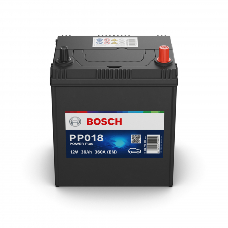 Baterii, acumulatori si incarcatoare - Baterie auto Bosch Power Plus SLI 36AH, pornire 360A (187x127x220)