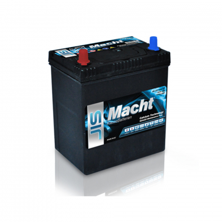 Baterii, acumulatori si incarcatoare - Baterie auto Macht JIS B.I. 35Ah, pornire 300A, 197x128x220 mm, borna stanga +